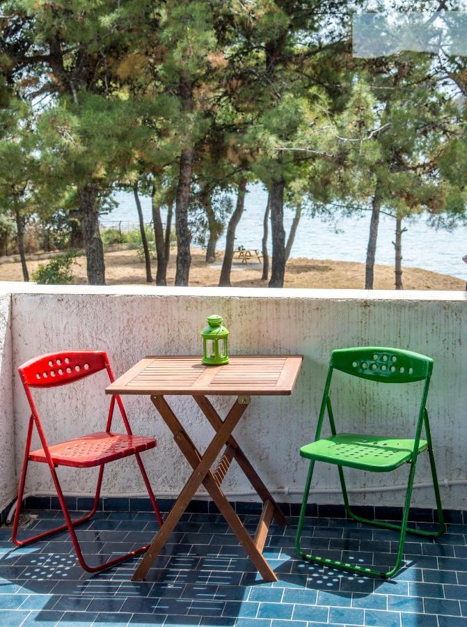 ניאה אירקליה Summerday Villa Private Beach מראה חיצוני תמונה