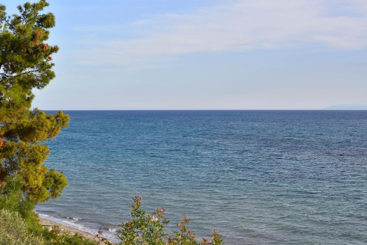 ניאה אירקליה Summerday Villa Private Beach מראה חיצוני תמונה