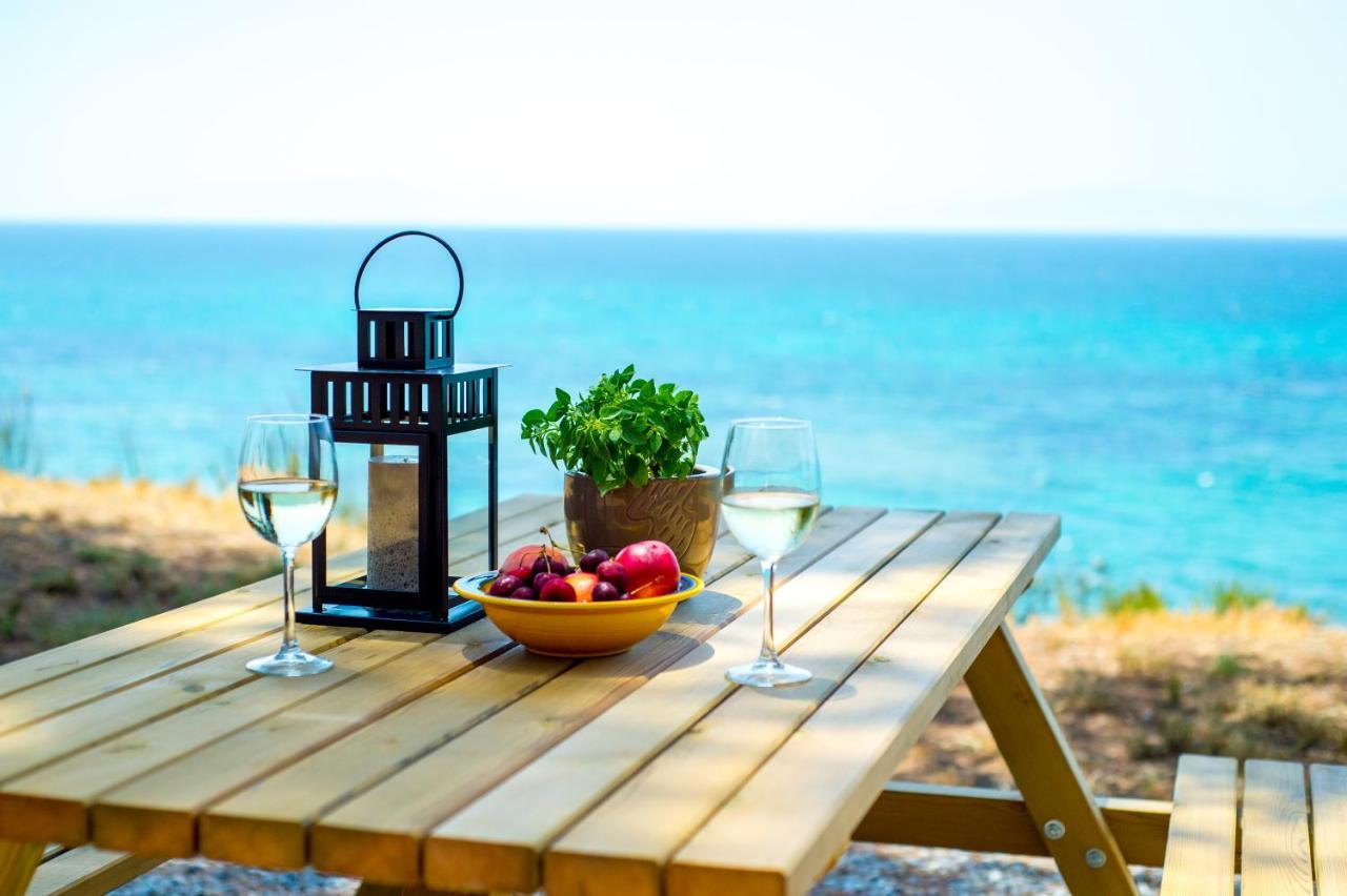 ניאה אירקליה Summerday Villa Private Beach מראה חיצוני תמונה