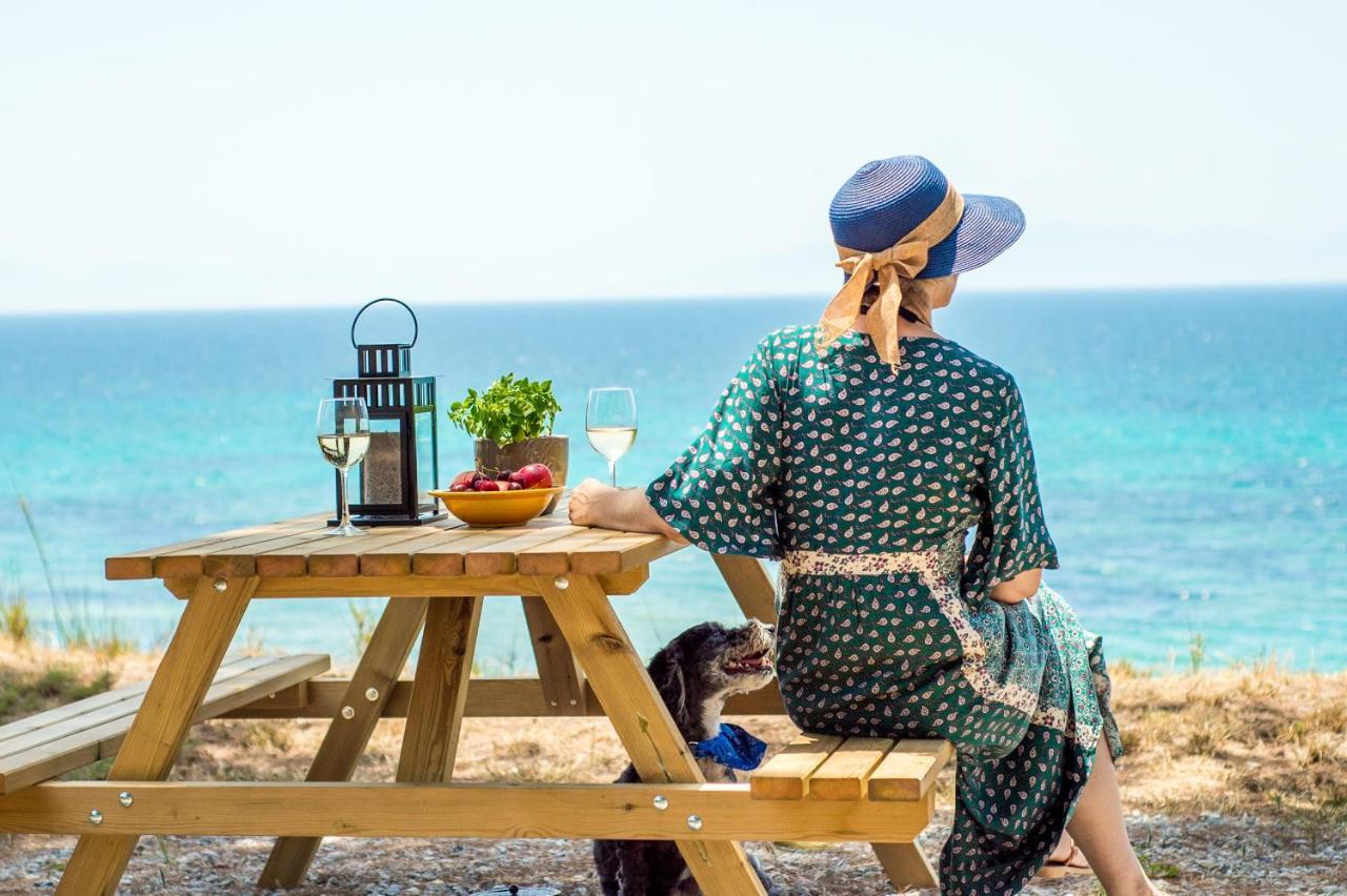 ניאה אירקליה Summerday Villa Private Beach מראה חיצוני תמונה
